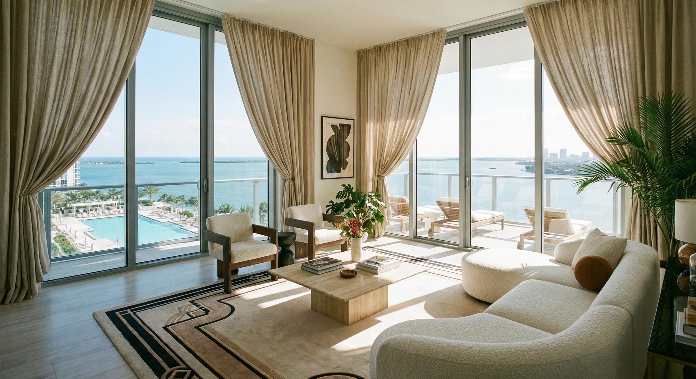 Drapes in condo